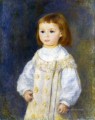 niño de blanco Pierre Auguste Renoir